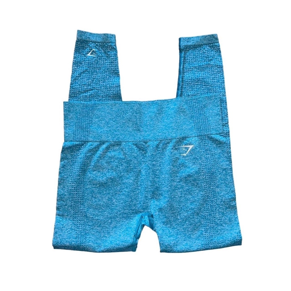 Gymshark Vital Seamless 2.0 Leggings in Tahoe Teal Marl